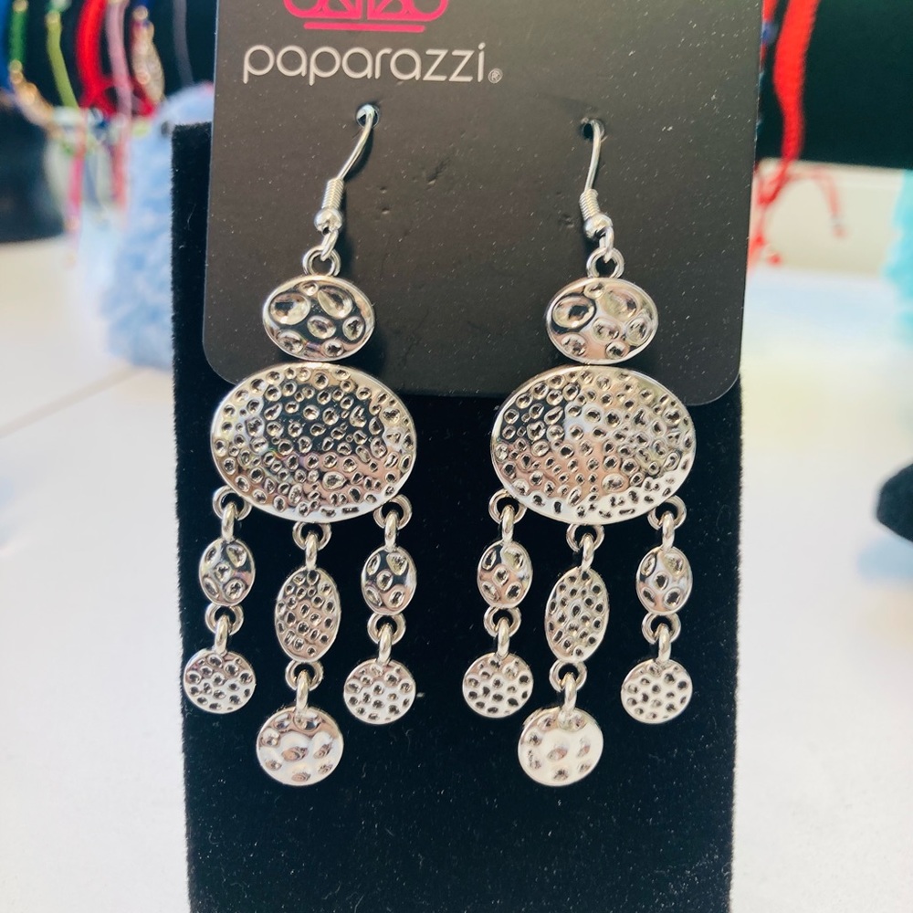 Paparazzi bundle of earrings and ring